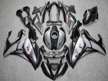 Meilleurs Carénages Moto Yamaha YZF R3 2015-2018 - Nardo Gris Rouge Noir