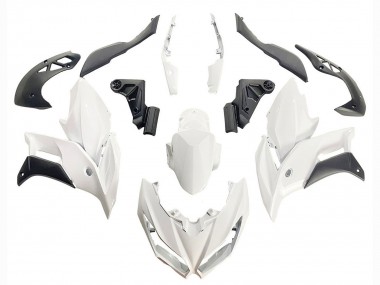 Meilleurs Carénages Moto Kawasaki Versys 650 2015-2021 - Blanc Noir Mat
