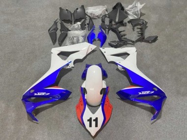 Meilleurs Carénages Moto Honda CBR650R 2019-2020 - Blanc Bleu Rouge