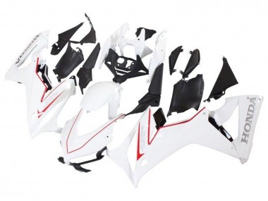 Meilleurs Carénages Moto Honda CBR650R 2019-2020 - Blanc Rouge Noir