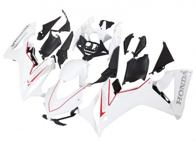 Carénages Moto Honda CBR650R 2019-2020 - Blanc Rouge Noir
