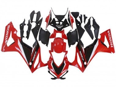 Meilleurs Carénages Moto Honda CBR650R 2019-2020 - Rouge Blanc Noir Mat
