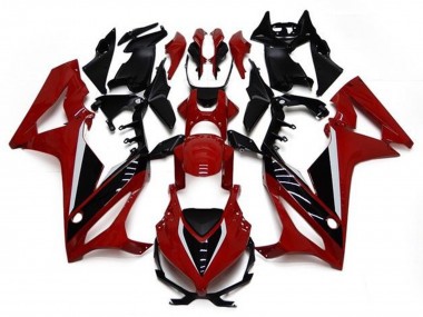 Meilleurs Carénages Moto Honda CBR650R 2019-2020 - Rouge Blanc Noir Brillant