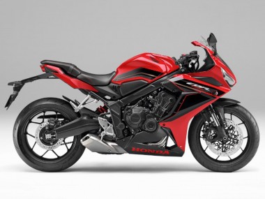 Meilleurs Carénages Moto Honda CBR650R 2021-2023 - Rouge Noir