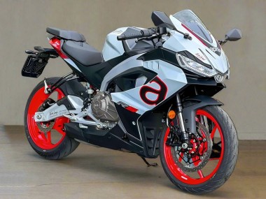 Meilleurs Carénages Moto Aprilia RS457 2024-2025 - Blanc Noir Rouge