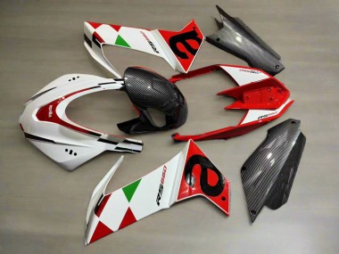 Meilleurs Carénages Moto Aprilia RS660 2020-2024 - Blanc Rouge Noir Fibre de Carbone Vert
