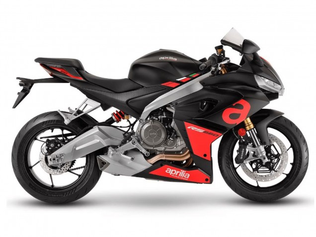 Carénages Moto Aprilia RS660 2020-2024 - Noir Mat Rouge