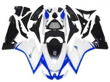 Meilleurs Carénages Moto Aprilia RSV4 1000 2009-2015 - Blanc Bleu Noir