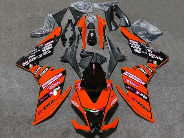 Carénages Moto Aprilia RSV4 1000 2009-2015 - Rouge Noir