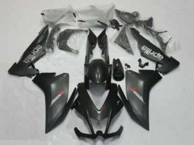 Meilleurs Carénages Moto Aprilia RSV4 1000 2009-2015 - Noir Mat Argent Rouge Décalque