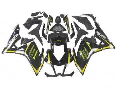 Meilleurs Carénages Moto Aprilia RSV4 1000 2009-2015 - Noir Jaune