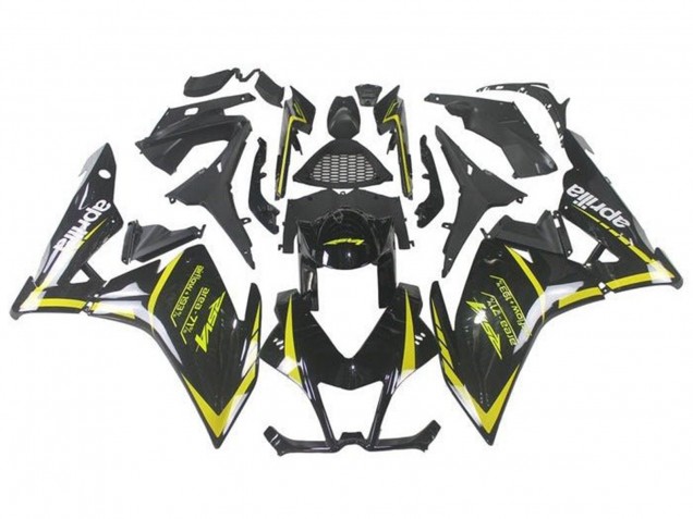 Carénages Moto Aprilia RSV4 1000 2009-2015 - Noir Jaune
