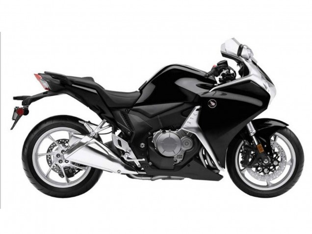 Carénages Moto Honda VFR 1200 2010-2014 - Noir Fibre de Carbone