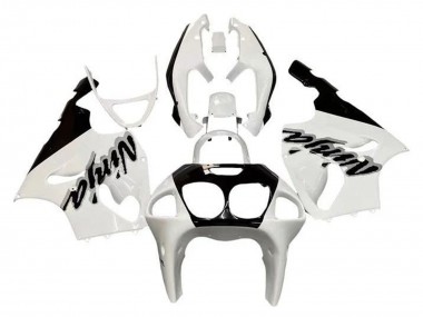 Meilleurs Carénages Moto Kawasaki ZX7R 1996-2003 - Blanc Noir