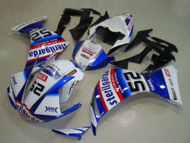 Meilleurs Carénages Moto Yamaha YZF R1 2009-2011 - Blanc Bleu Rouge Noir Sterilgarda