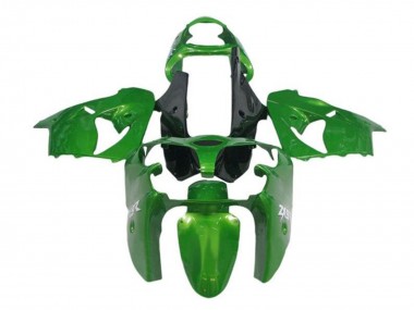 Meilleurs Carénages Moto Kawasaki ZX9R 2002-2003 - Vert Noir