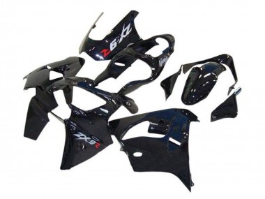 Meilleurs Carénages Moto Kawasaki ZX9R 2002-2003 - Noir Brillant