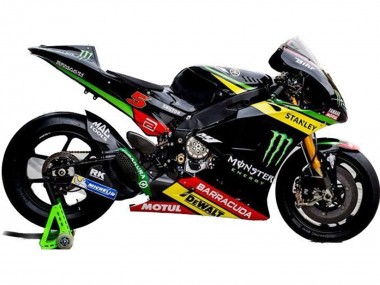 Meilleurs Carénages Moto Kawasaki ZX10R 2006-2007 - Noir Brillant Jaune Vert Rouge Motul Monstre Energy Barracuda DeWalt