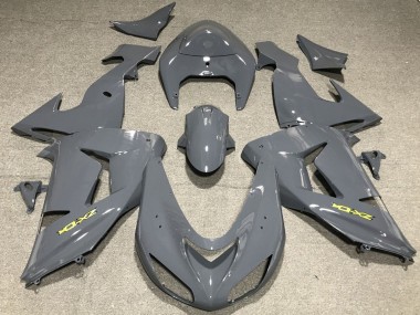 Meilleurs Carénages Moto Kawasaki ZX10R 2006-2007 - Nardo Gris Jaune