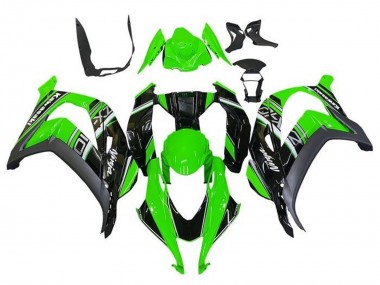 Meilleurs Carénages Moto Kawasaki ZX10R 2016-2020 - Vert Noir Gris