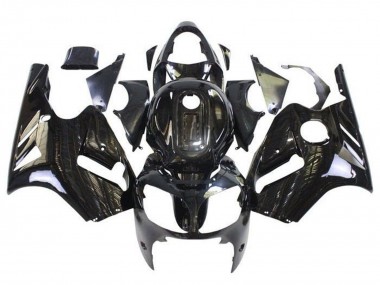 Meilleurs Carénage Moto Kawasaki ZX12R 2000-2001 - Noir Brillant
