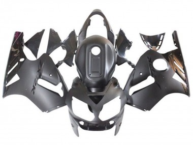 Meilleurs Carénages Moto Kawasaki ZX12R 2000-2001 - Noir Mat Noir Brillant