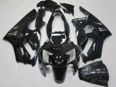 Meilleurs Carénages Moto Kawasaki ZX12R 2000-2001 - Noir Brillant