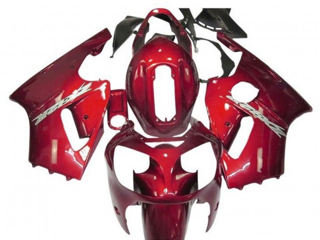 Carénages Moto Kawasaki ZX12R 2002-2006 - Bonbon Rouge