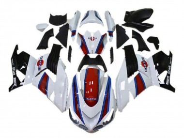 Meilleurs Carénages Moto Kawasaki ZX14R ZZR1400 2006-2011 - Blanc Rouge Bleu Noir Martini