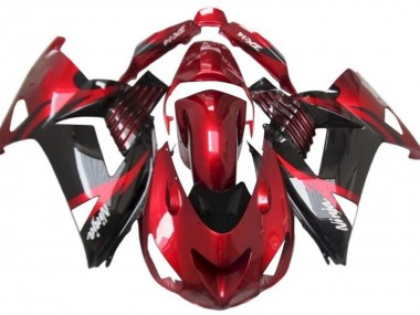 Meilleurs Carénages Moto Kawasaki ZX14R ZZR1400 2012-2024 - Rouge Noir Brillant Blanc Ninja