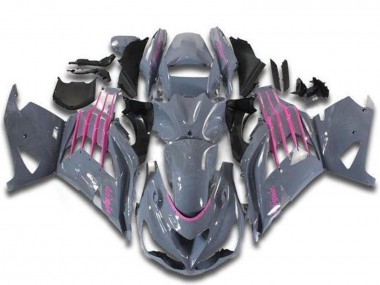 Meilleurs Carénages Moto Kawasaki ZX14R ZZR1400 2012-2024 - Nardo Gris Rose