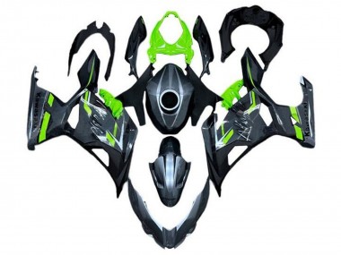 Meilleurs Carénages Moto Kawasaki Ninja 400 2018-2024 - Vert Gris