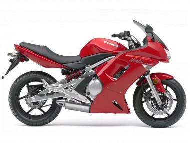 Meilleurs Carénages Moto Kawasaki Ninja 650 EX650 2006-2008 - Rouge