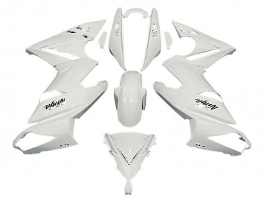 Meilleurs Carénages Moto Kawasaki Ninja 650 EX650 2009-2011 - Blanc
