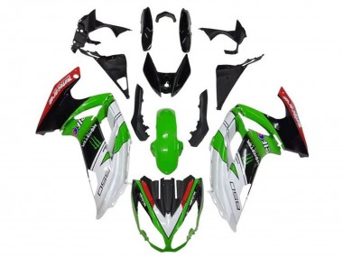 Meilleurs Carénages Moto Kawasaki Ninja 650 EX650 2012-2016 - Blanc Vert Noir Rouge Monstre