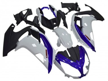 Meilleurs Carénages Moto Kawasaki Ninja 650 EX650 2012-2016 - Blanc Bleu Noir Mat
