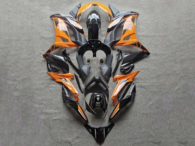 Carénages Moto Kawasaki Ninja 650 EX650 2020-2024 - Orange Noir