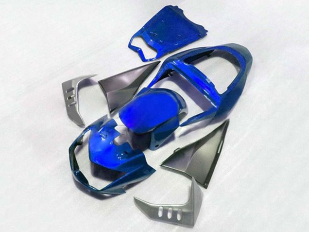 Carénages Moto Kawasaki Z1000 2003-2006 - Bleu Argent