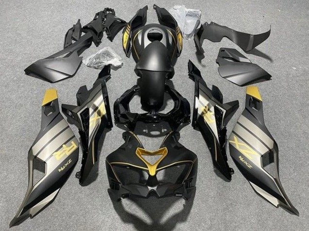 Carénages Moto Kawasaki ZX25R ZX-25R 2019-2025 - Noir Mat Gris Or Noir Brillant