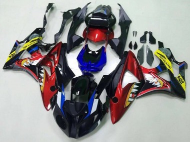 Meilleurs Carénages Moto BMW S1000RR 2009-2014 - Rouge Bleu Jaune Noir Requin