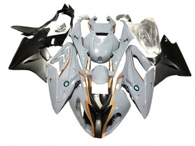 Meilleurs Carénages Moto BMW S1000RR 2015-2016 - Nardo Gris Or Noir Mat