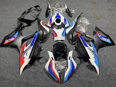 Meilleurs Carénages Moto BMW S1000RR 2019-2022 - Blanc Bleu Noir Mat Rouge