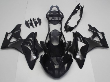 Meilleurs Carénages Moto BMW S1000RR 2019-2022 - Noir Noir Mat
