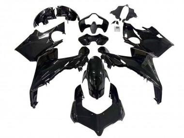Meilleurs Carénages Moto Ducati Panigale V4 V4S 2018-2019 - Noir Brillant