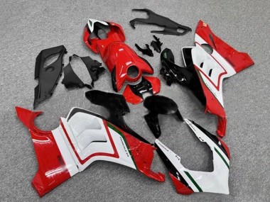 Meilleurs Carénages Moto Ducati Panigale V4 V4S 2020-2021 - Blanc Rouge Noir Brillant Vert