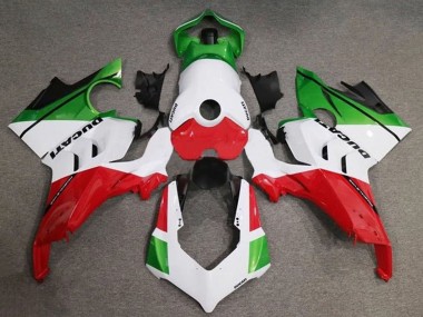 Meilleurs Carénages Moto Ducati Panigale V4 V4S 2020-2021 - Blanc Rouge Vert Noir