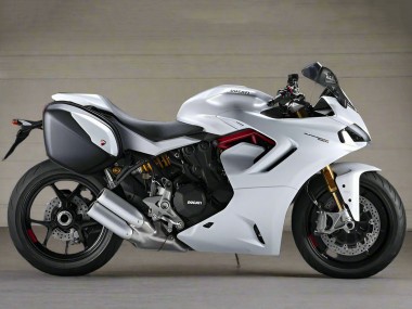 Meilleurs Carénages Moto Ducati 2021-2024 Ducati Supersport 950/950S 2021-2024 - Blanc Perle