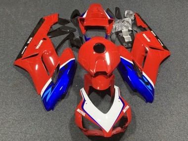Meilleurs Carénages Moto Honda CBR1000RR 2004-2005 - Blanc Rouge Bleu Motul