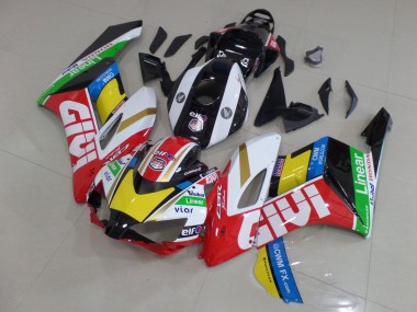 Meilleurs Carénages Moto Honda CBR1000RR 2004-2005 - Blanc Rouge Noir Jaune Vert Givi