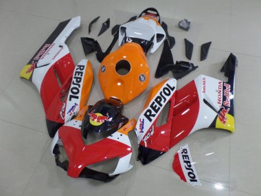 Meilleurs Carénages Moto Honda CBR1000RR 2004-2005 - Orange Blanc Rouge Noir Brillant Repsol Red Bull HRC